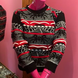 Vintage 1980’s spider sweater by  Ground Control
